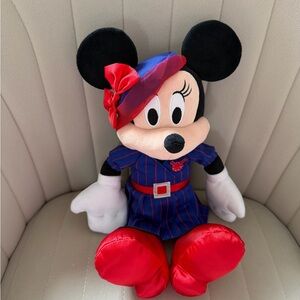 Disney Plush Toy in Blue and White Outfit